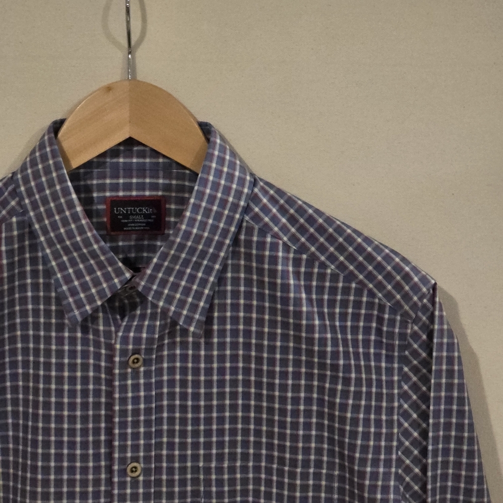 UNTUCKit Wrinkle Free Slim Fit Button Down S
